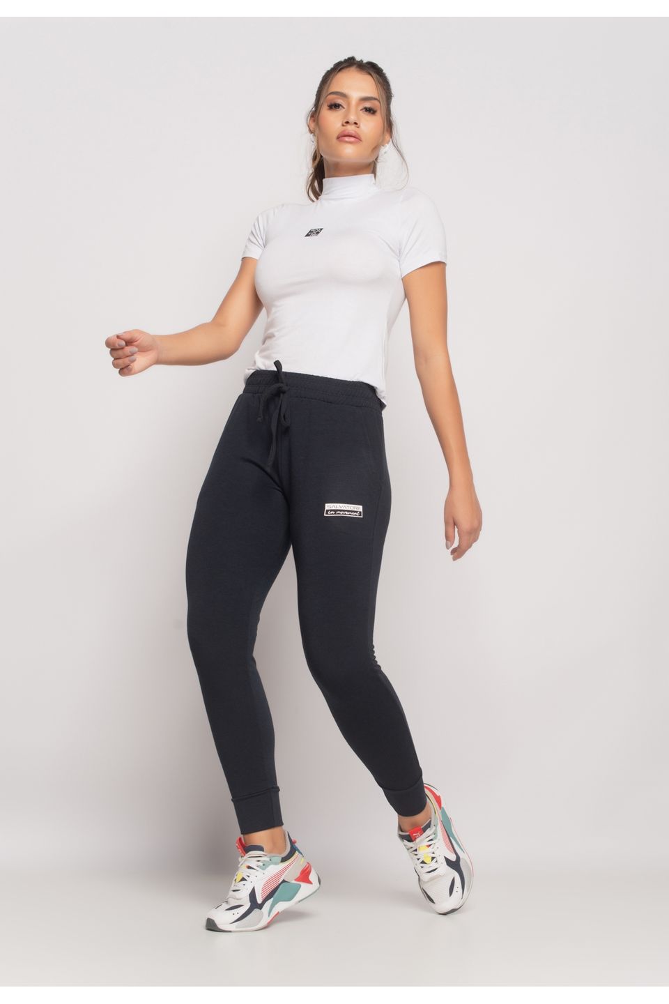 Women's Black Jogger Sweatpants  Bara Sportswear– BARA Sportswear