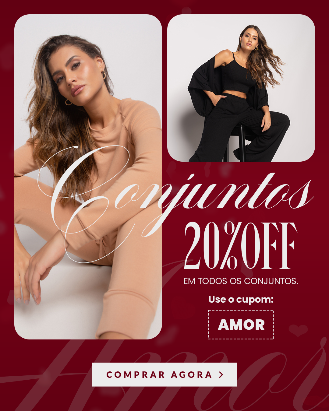 Cupom Amor Conjuntos