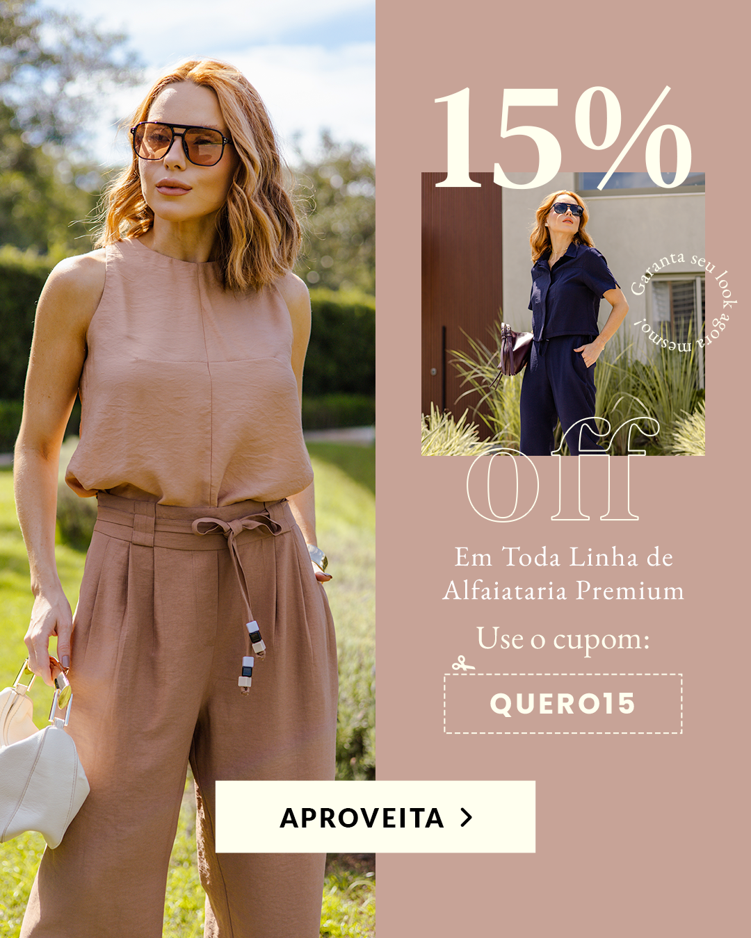 Alfaiataria Cupom 15%