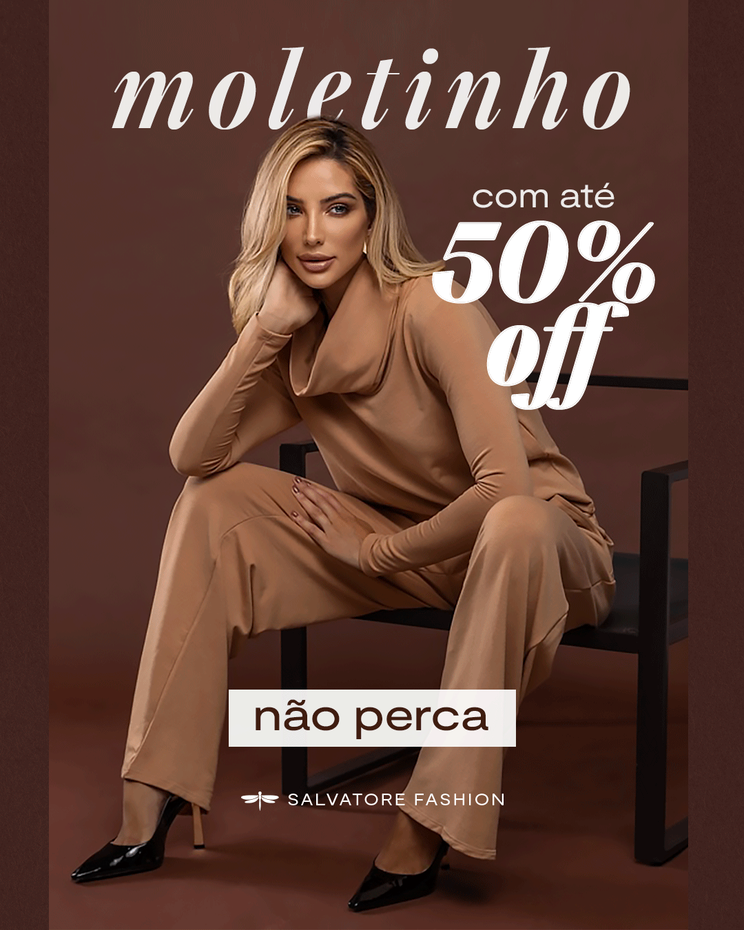 Moletinho até 50% off