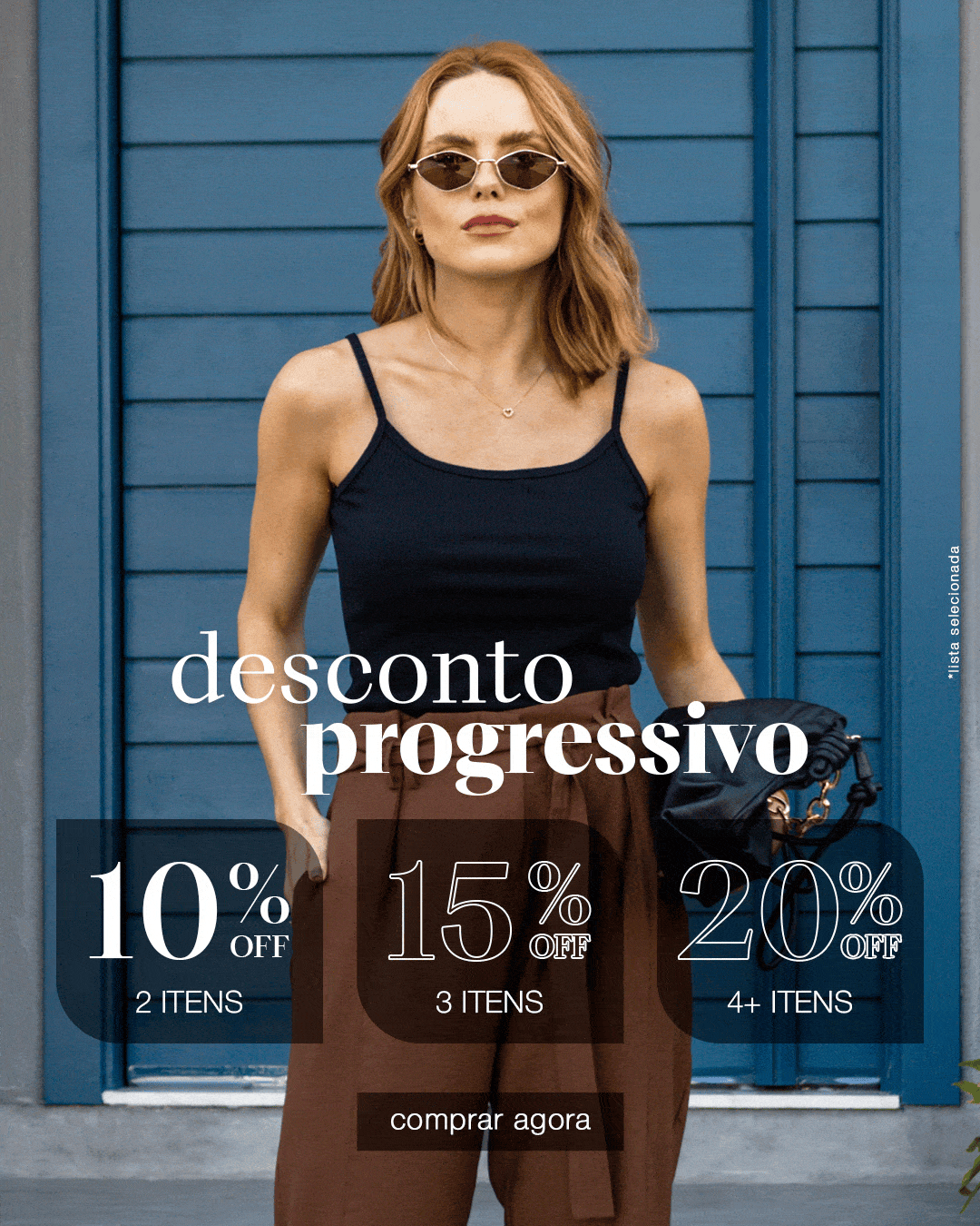 Desconto Progressivo até 20% off