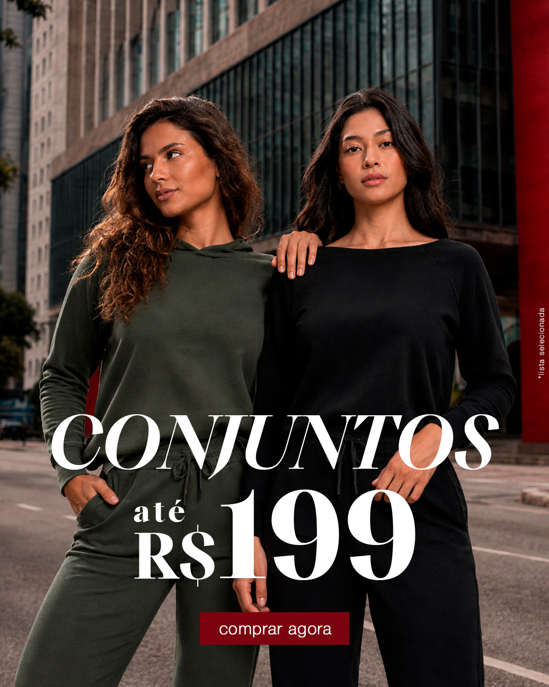 Conjuntos até R$ 199