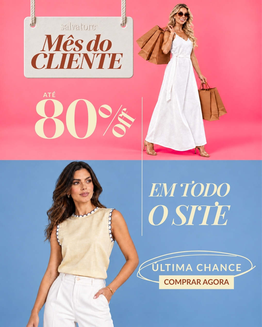 Saldos até 80% off
